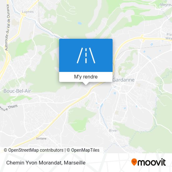 Chemin Yvon Morandat plan
