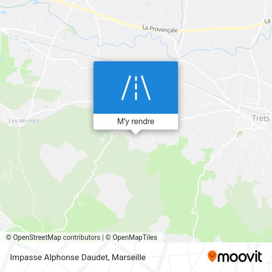 Impasse Alphonse Daudet plan