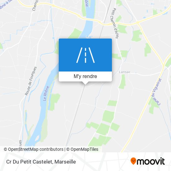 Cr Du Petit Castelet plan