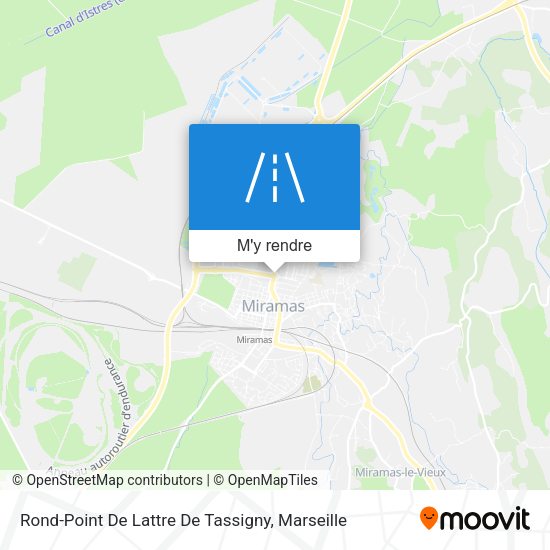 Rond-Point De Lattre De Tassigny plan