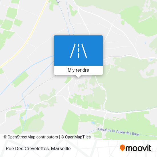 Rue Des Crevelettes plan