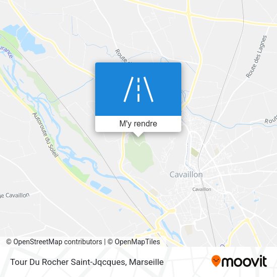 Tour Du Rocher Saint-Jqcques plan