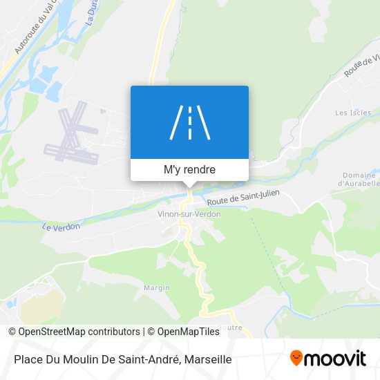 Place Du Moulin De Saint-André plan