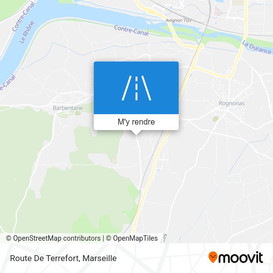 Route De Terrefort plan