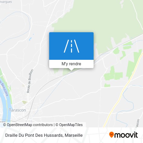 Draille Du Pont Des Hussards plan