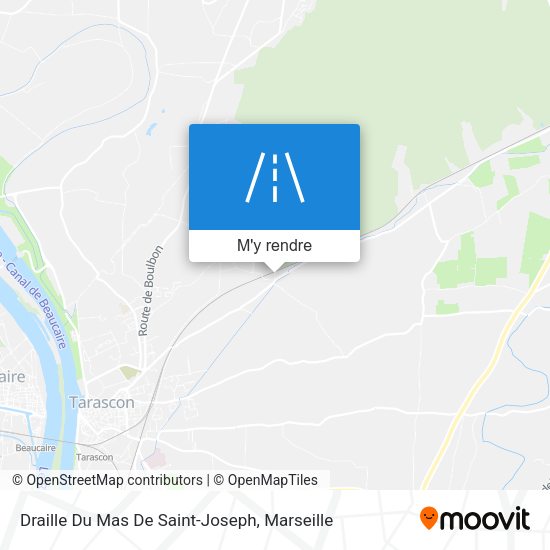 Draille Du Mas De Saint-Joseph plan