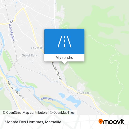 Montée Des Hommes plan