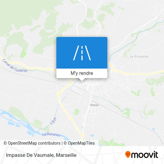 Impasse De Vaumale plan