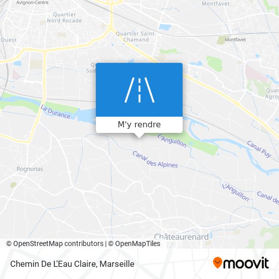 Chemin De L'Eau Claire plan