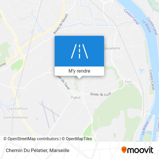 Chemin Du Pélatier plan