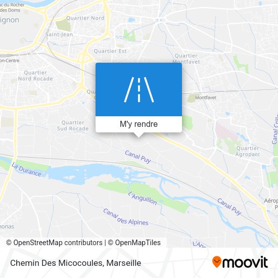Chemin Des Micocoules plan