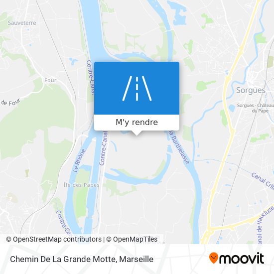 Chemin De La Grande Motte plan