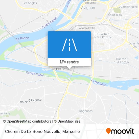Chemin De La Bono Nouvello plan