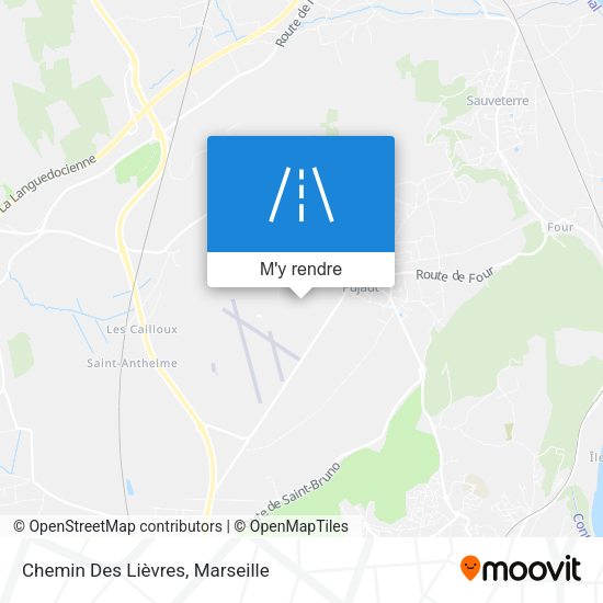 Chemin Des Lièvres plan
