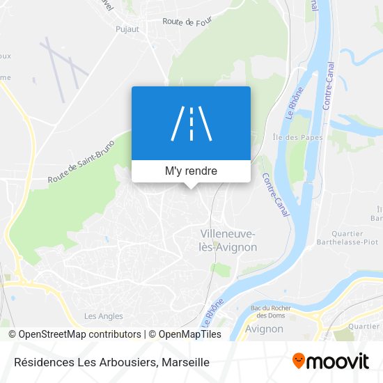 Résidences Les Arbousiers plan