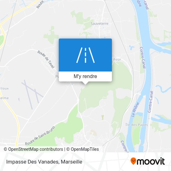 Impasse Des Vanades plan