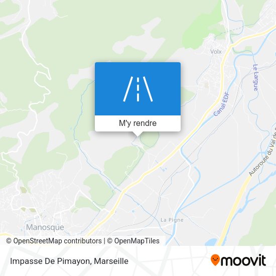 Impasse De Pimayon plan