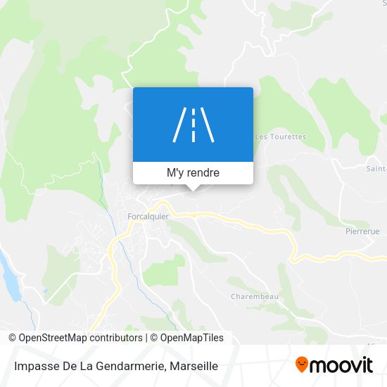 Impasse De La Gendarmerie plan