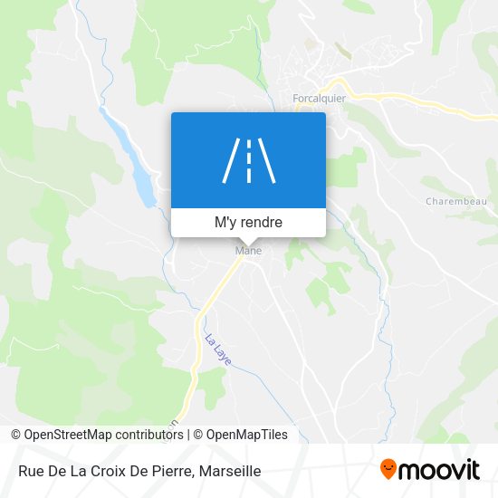 Rue De La Croix De Pierre plan