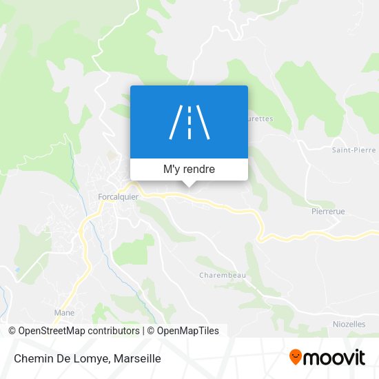 Chemin De Lomye plan