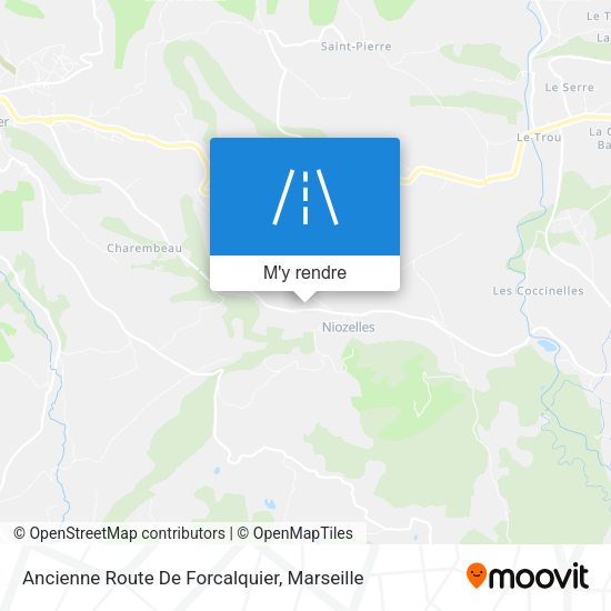Ancienne Route De Forcalquier plan