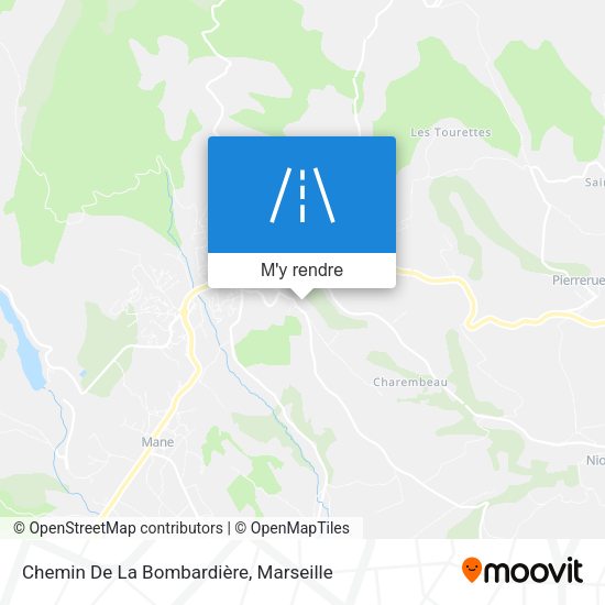 Chemin De La Bombardière plan