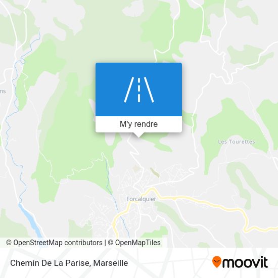Chemin De La Parise plan