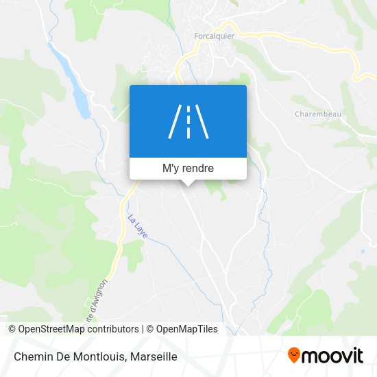 Chemin De Montlouis plan