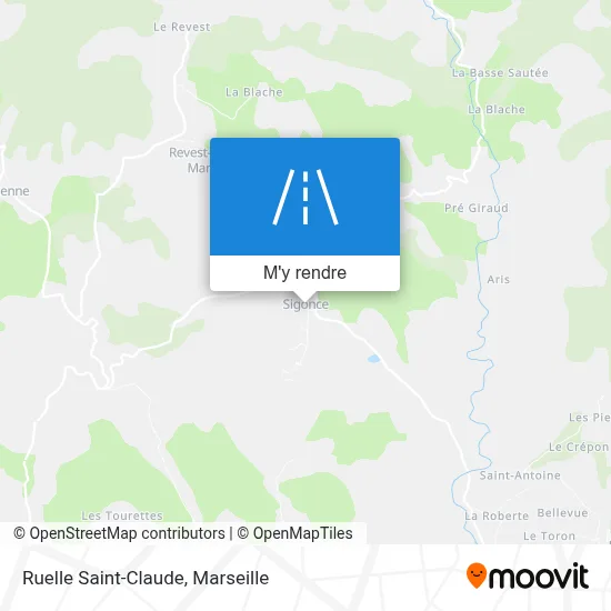 Ruelle Saint-Claude plan