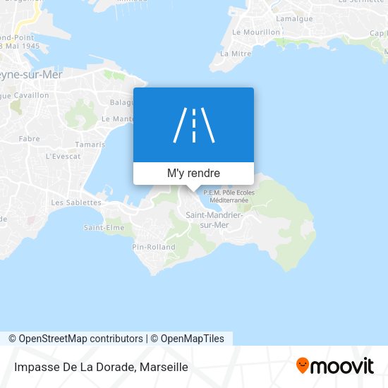 Impasse De La Dorade plan
