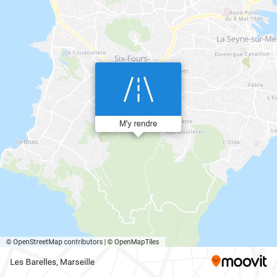 Les Barelles plan