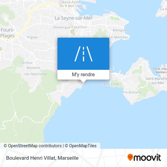 Boulevard Henri Villat plan