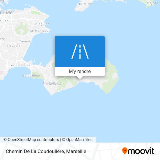 Chemin De La Coudoulière plan