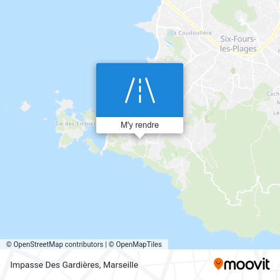Impasse Des Gardières plan