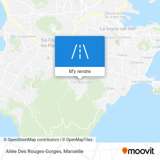 Allée Des Rouges-Gorges plan