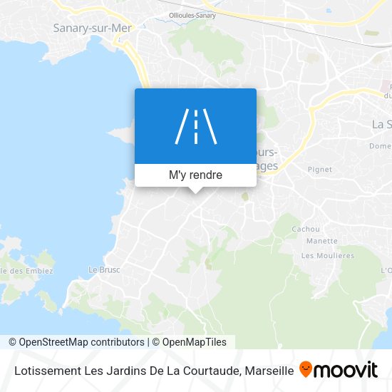 Lotissement Les Jardins De La Courtaude plan