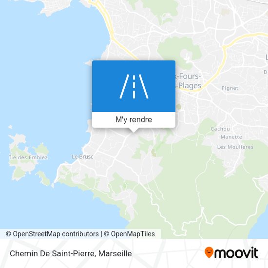 Chemin De Saint-Pierre plan