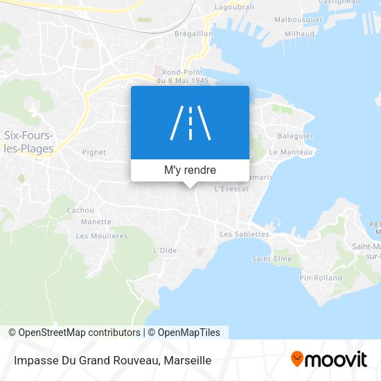 Impasse Du Grand Rouveau plan