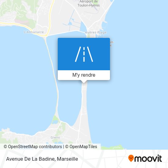 Avenue De La Badine plan