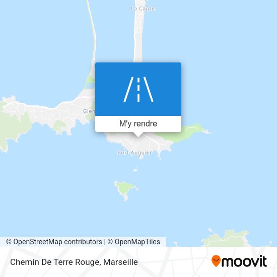 Chemin De Terre Rouge plan