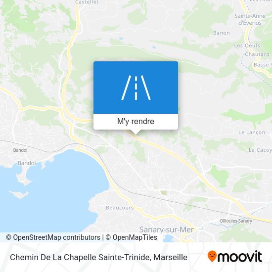 Chemin De La Chapelle Sainte-Trinide plan