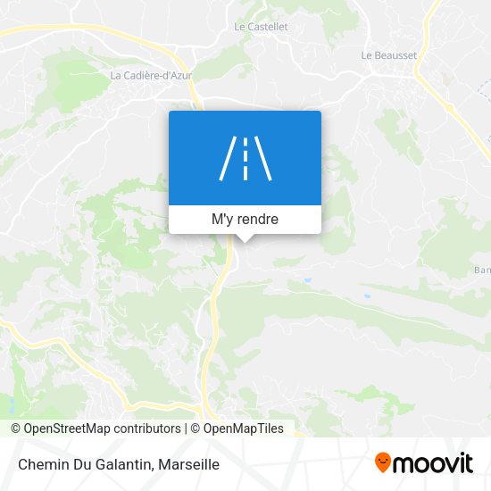 Chemin Du Galantin plan