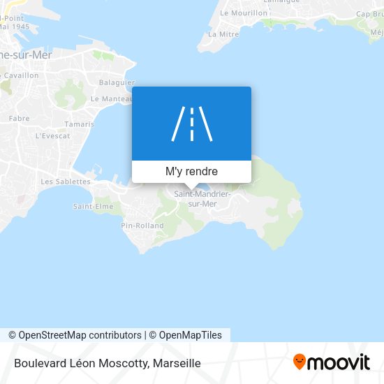 Boulevard Léon Moscotty plan