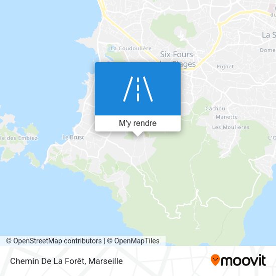Chemin De La Forêt plan