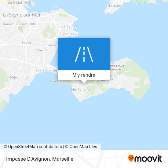 Impasse D'Avignon plan