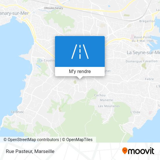 Rue Pasteur plan