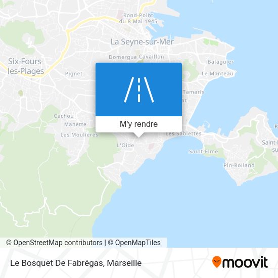 Le Bosquet De Fabrégas plan