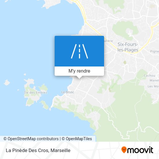 La Pinède Des Cros plan
