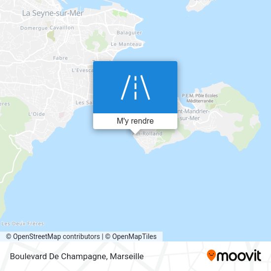 Boulevard De Champagne plan