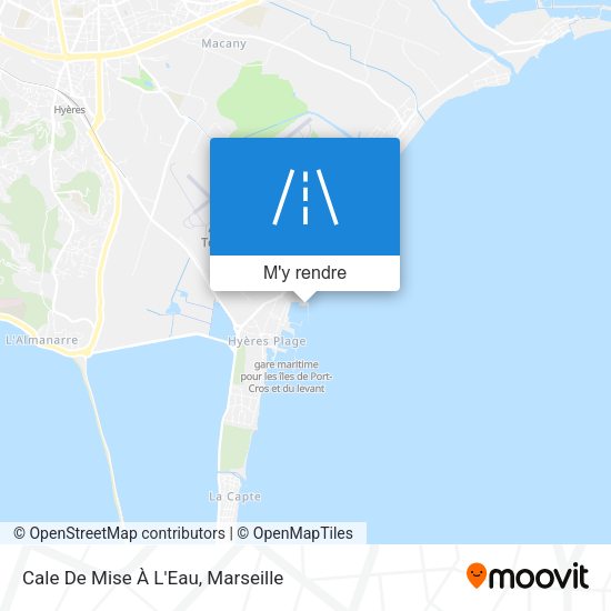 Cale De Mise À L'Eau plan